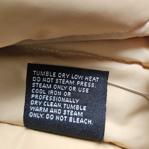 Oleg Cassini Signature Collection Vintage 80s Trench Coat. Size 42L, Tan. - Picture 10 of 12
